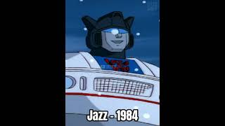 Jazz Evolution (1984-2007) #Shorts #Transformers #Jazz