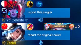 EX GLOBAL 1 SELENA YOUTUBER WANT TO REPORT ME USING LING 😢(and then I destruction)