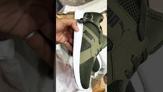 Unboxing PUMA Zod Runner V3 GREEN Running Shoes For Men #puma #shoes #sports