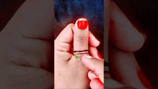 Cute Mehndi Design 2024 | Ring 💍 Mehndi Design|Elegant & Stylish Finger Mehndi Design#shorts​