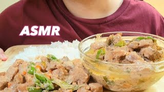 Bicol Express (Spicy Pork Belly in Coconut Milk) MUKBANG | Chewy ASMR (Eating Sounds)