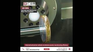 CNC jewelry drilling, milling, cutting, and engraving machine - guanglijin #shorts #viral #jewelry