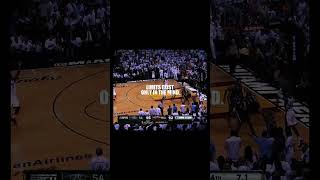 Heat fans leave early (then came back after Ray Allen's 3 point shot) #nba #shorts #viral