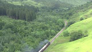 BR Standard Class 4 Tank No.80136  northbound thru Newtondale [NYMR 2017]