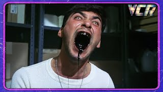 EXTREME FOOD POISONING... | Creepozoids (1987) Scene