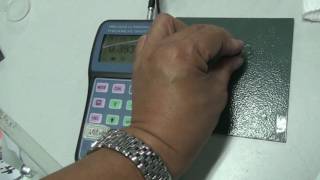 TIME2170 TT700 Thru-Coating Ultrasonic Thickness Gauge Tests Thickness of a Security Door