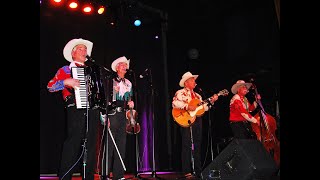 The Riders in the Sky at the Historic Rogue Theatre in Grants Pass, OR on May 4, 2024