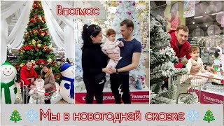 ВЛОГМАС:🎄❄мы в новогодней сказке❄🎄