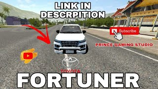 TOYOTA FORTUNER TRD LINK | realistic mod | | bussid mod | bus simulator indonesia | | 😍😍