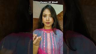 The power of a bindi😱😍🤩 | Black bindi | Wedding Bindi Look | Bindi #shorts #viralshorts #bindiya