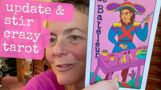 Update! The Pentacles - PLUS  some Stir Crazy Tarot with La Estrella Tarot (AMAZING!)