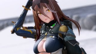 【スノウブレイク：禁域降臨 MMD 4K】鳴瀬晴-蔵鋒【LUVORATORRRRRY！】