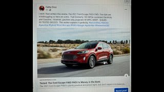 2021 Ford Escape FWD PHEV - Plug-in Hybrid