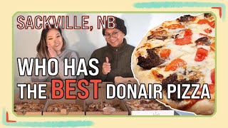 Donair Pizza Mukbang Review! 4 different pizzas with Beer pairing!! Which is the BEST?!?