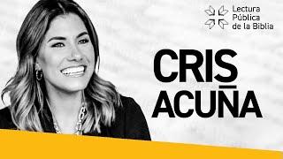 CRIS ACUÑA: LA BIBLIA NOS LEE A NOSOTROS