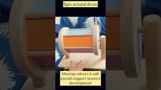 Spin around drum #montessori #shorts #youtubeshorts #youtubeindia