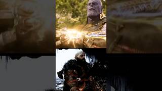 Kratos vs MCU super villains #shorts #marvel #mcu #kratos