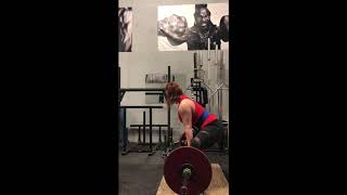 Deadlift complex, 6 reps, RPE 7, 72.5 kg