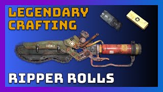 Fallout 76 - The Ripper - Legendary Crafting - 10 Rolls - PART 1