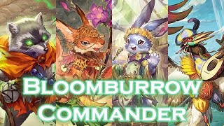 Bloomburrow Commander Gameplay - Bello Vs. Hazel Vs. Ms. Bumbleflower Vs. Zinnia