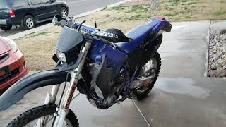 99 WR400F Yamaha, used review...