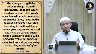 Ustoz Yusuf Davronning darsliklaridan zikrlarning toji tavxed kalemasi