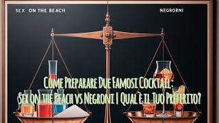 Come Preparare Due Famosi Cocktail: Sex on the Beach vs Negroni | Qual è il Tuo Preferito?