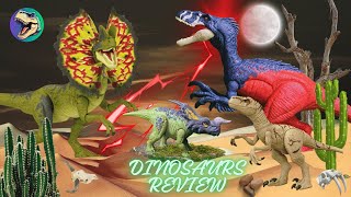 THE EPIC HUNTERS Dinosaur Collection : Pyroraptor , Einiosaurus , Indoraptor ...