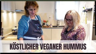 Köstlicher veganer Hummus