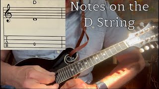 Beginning Mandolin: Ch 2, Lesson 6 - Notes on the D String