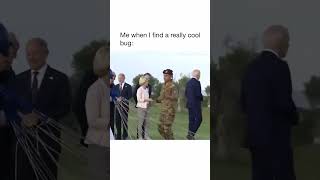 Biden Wanders Away - Funny Bug Meme