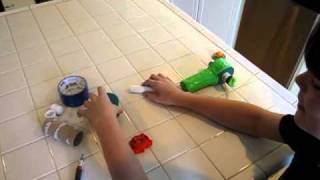 homemade beyblade launcher review and how to make one