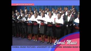 Adam Lay Ybounden performed by UEW Music Department at GTV part 1