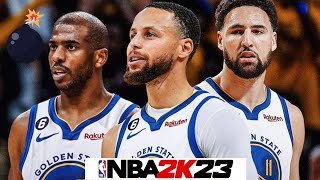 CP3 A LOS WARRIORS!!! SOLUCIÓN O PROBLEMA? LOS SIMULAMOS EN EL #nba2k23