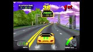 Cruis'n World (N64) Hawaii Level