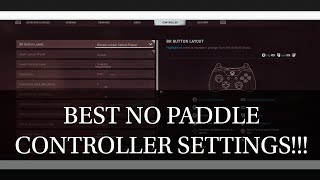 Warzone Best Regular Controller Settings (No Paddles) from a 2.4+K/D Player