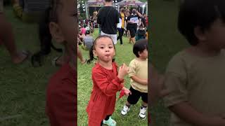 Senangnya lihat pameran bareng kakak #shorts #shortsviral #funny #funnyvideo #anaklucu #pameran