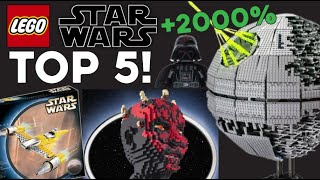 Top 5 LEGO Star Wars UCS (Ultimate Collector Series) Of All Time! - LEGO Investing 2022