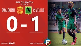 LINAFOOT – Sanga Balende vs AS Vita Club (0-1) : Tous les buts 27/06/2018