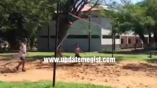 Ronaldinho Plays Ball With Fellow Prisoners In Prison