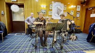 Susan MacFadyen Trio playing Reels at Canderside Accordion & Fiddle Club