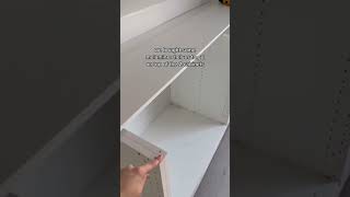 Part two of the IKEA wardrobe hack for sloped ceilings #homediy #ikeahack #ikeawardrobe