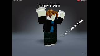 Furry’s are cool.. Or are they