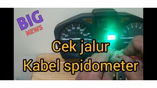 Tutorial Jalurr kabel spidometer original Rx king