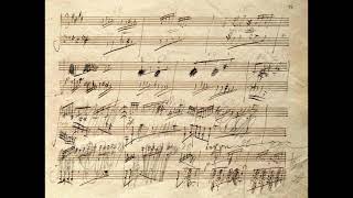 L. van Beethoven - Sonata n°30 in E Major, Op. 109 (autograph manuscript)