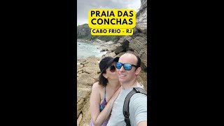 Praia das Conchas - Cabo Frio - Rio de Janeiro | Uma Praia Linda e Ótima Para Passar um Dia!!