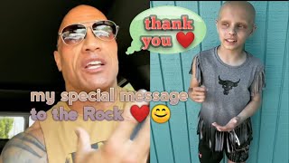 Special message from THE ROCK Fans🔥❤️ tiktok viral