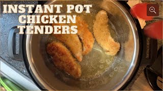 CHICKEN TENDERS IN THE INSTANT POT