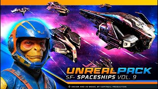 UE4 - Spaceships VOL.9