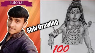 How To Draw Lord Shiva Step By Step/@Artist Soumen Das